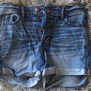 Hollister high waisted shorts